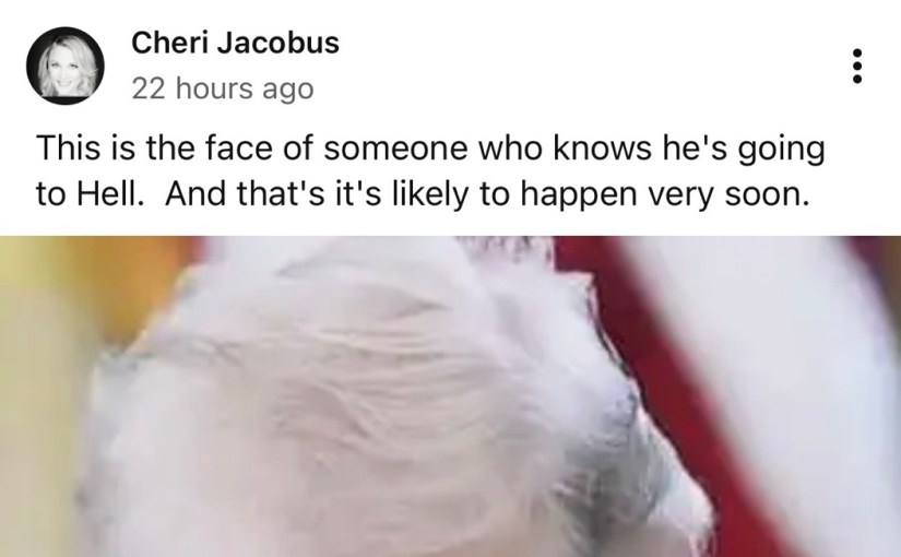 Trump is Dying, it would&nbsp;appear